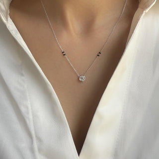 Round Bezel Mangalsutra