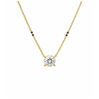 Solitaire Prong Mangalsutra
