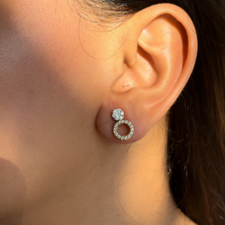 Round Signature 3-in-1 Earrings