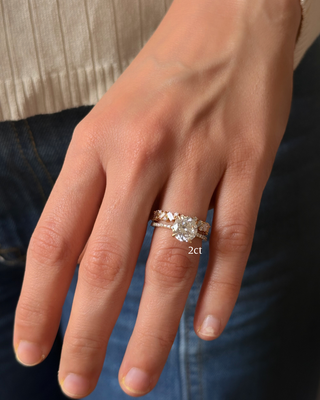Cube Round Ring