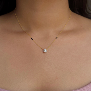 Round Prong Mangalsutra
