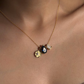 The Sculpted Celestial Pendant Mangalsutra