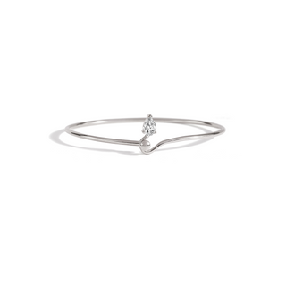 Sculpted Pear Cuff Bracelet