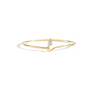 Sculpted Pear Cuff Bracelet