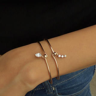 Sculpted Trio Cuff Bracelet