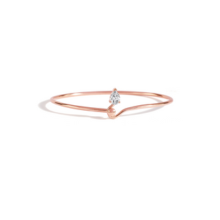 Sculpted Pear Cuff Bracelet