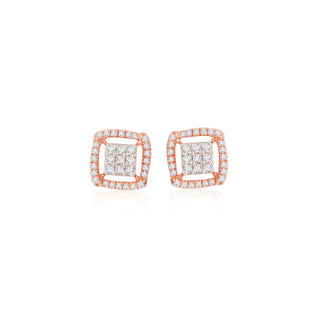 Square Stellar Cluster Earrings