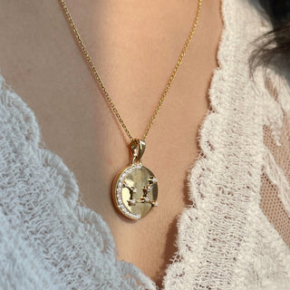 RTS Star Sign Coin Necklace