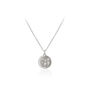 Star Set Coin Necklace