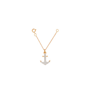 Strength Anchor Watch Charm