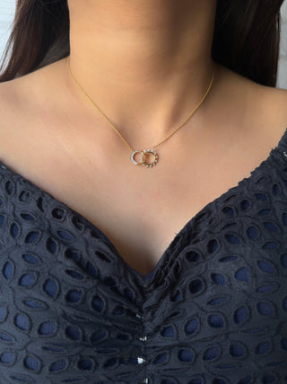 Sun Moon Union Necklace