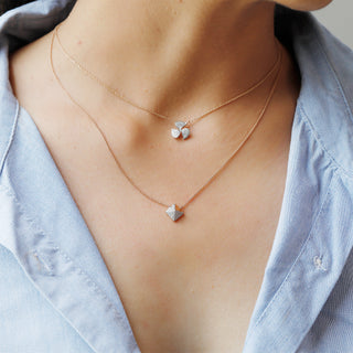 Sweet Petal Pendant Necklace