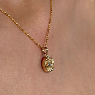 The Sculpted Celestial Pendant