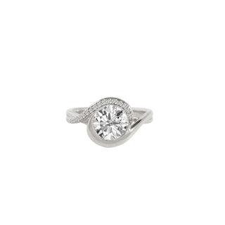 The Sculpted Round Knot Ring