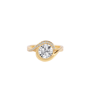 1.5ct Knot Round Ring