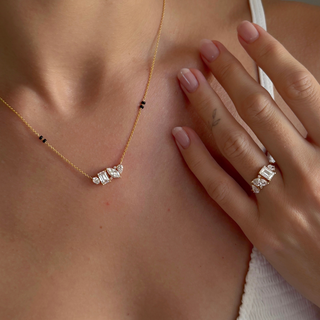 The Collective Cuts Solitaire Ring