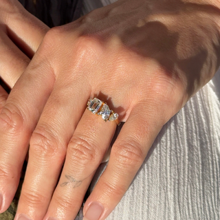 The Collective Cuts Solitaire Ring