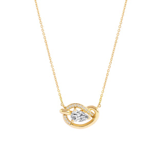 The Sculpted Pear Knot Mangalsutra