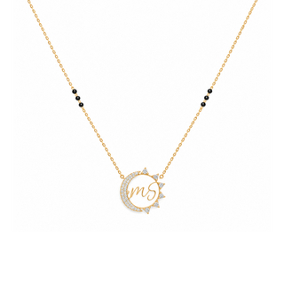 Tula Two Letter Mangalsutra