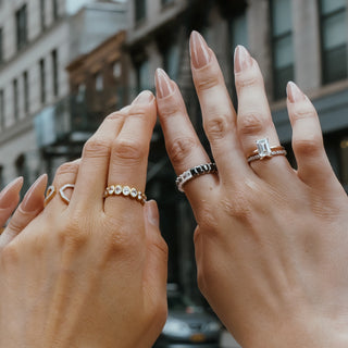 Two-Way Emerald Cut Ring