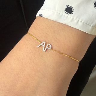 Initial Chain Bracelet