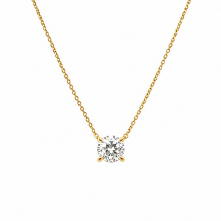 Round Prong Necklace