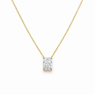 Radiant Prong Necklace