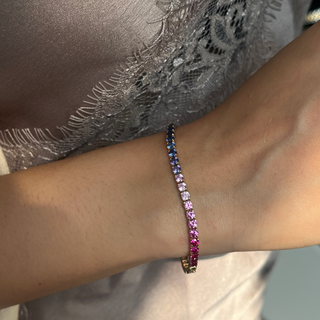 LiteString™ Rainbow Tennis Bracelet