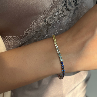 LiteString™ Rainbow Tennis Bracelet