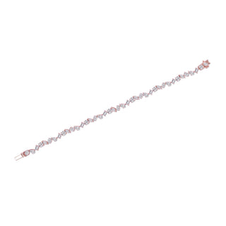 Multishape Solitaire Tennis Bracelet