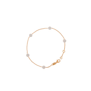 Skylight Diamond Disc Bracelet